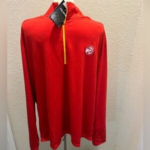 Red Atlanta HAWKS Nike Jacket NWT SIZE XL TALL